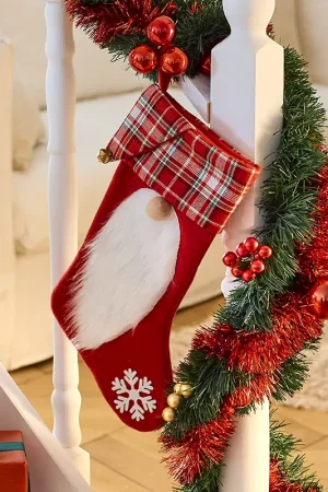Chaussette gnome de Noël à suspendre Affaire À Saisir